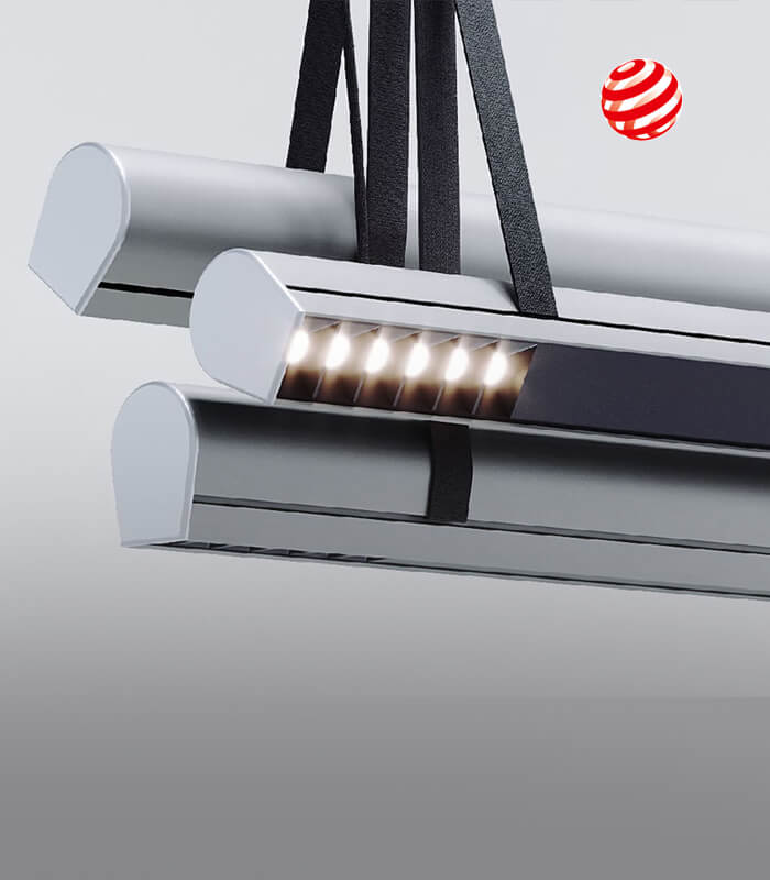 Sistema LED Tulip de Klus