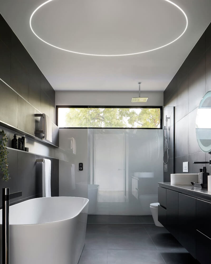 Luminaria curvada a medida BEN group