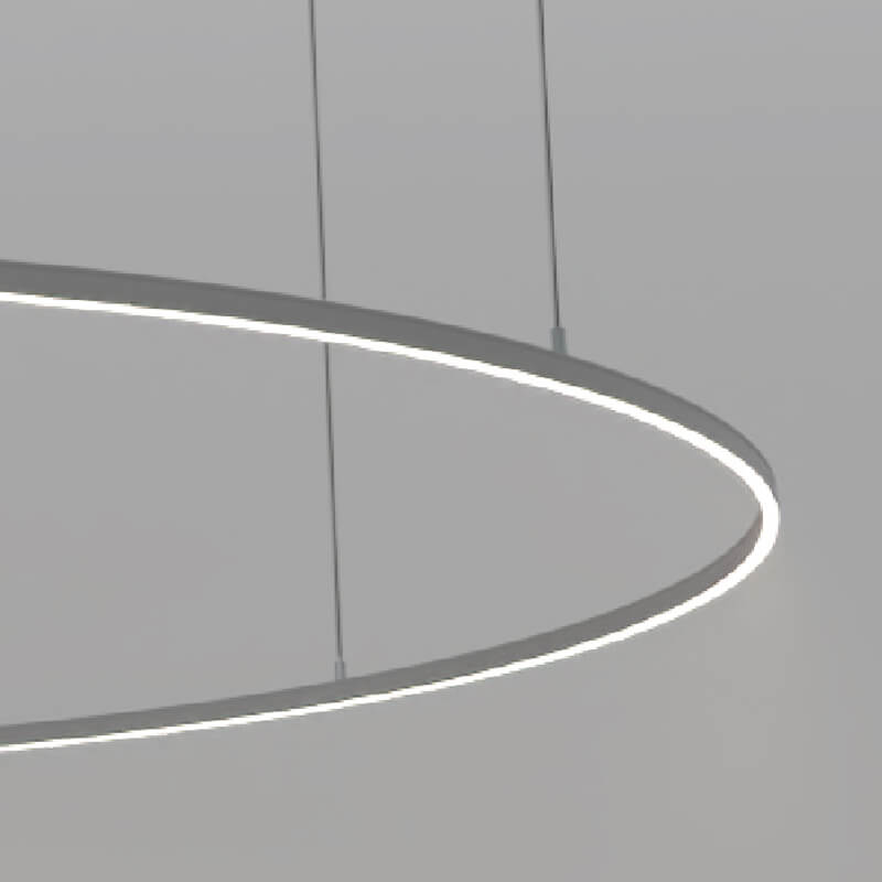 Luminarias colgantes torsionadas de KLUS