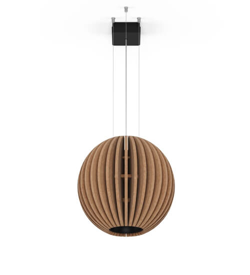 Lámpara acústica ecoPET Globe