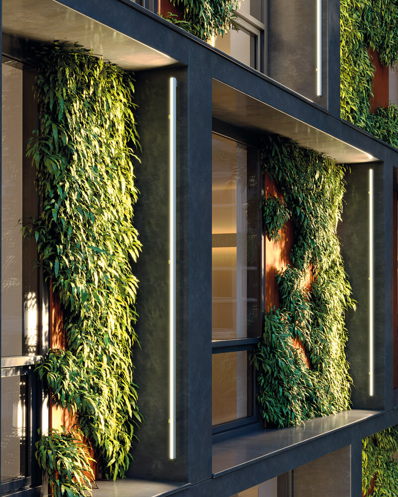 Luminaria LED de fachada KLUS