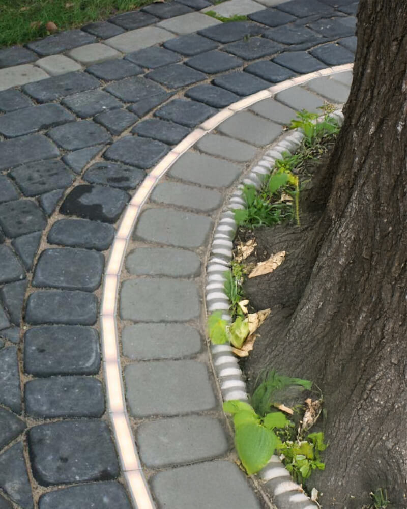 Luminaira empotrada en suelo KLUS