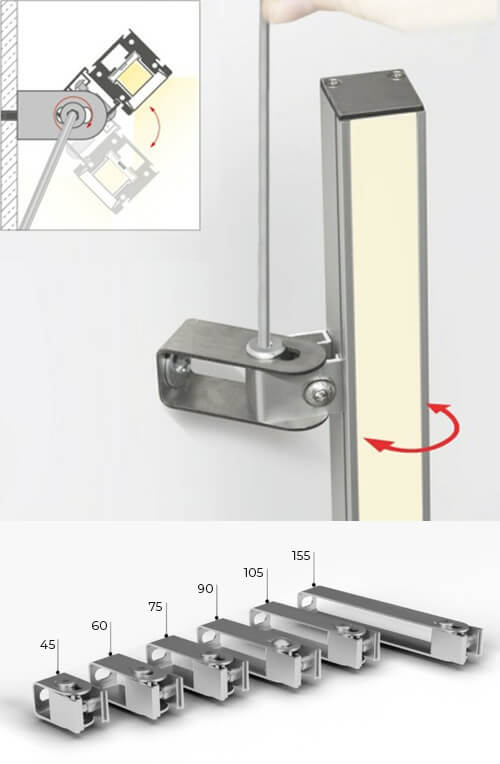 Luminaria para fachada HR-OPTI