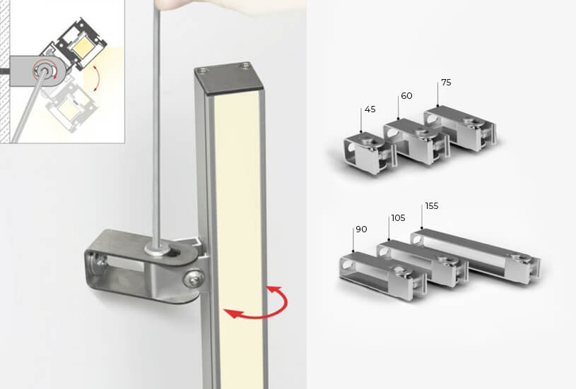 Luminaria para fachada HR-OPTI