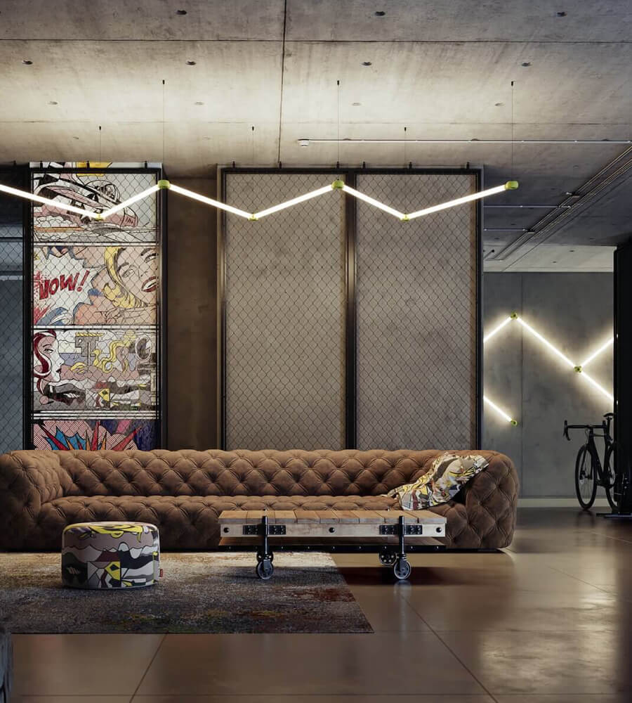 Sistema led Roll de KLUS en hotel