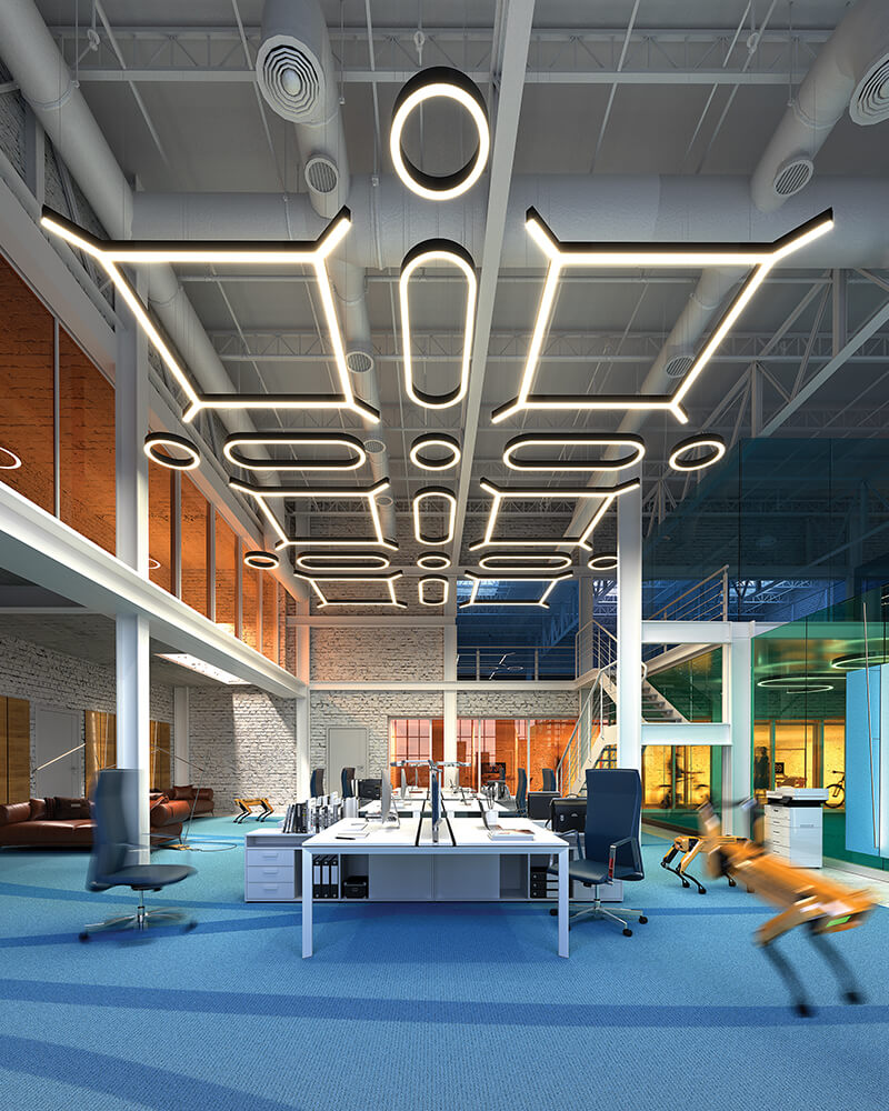 Sistema led Serpent de KLUS