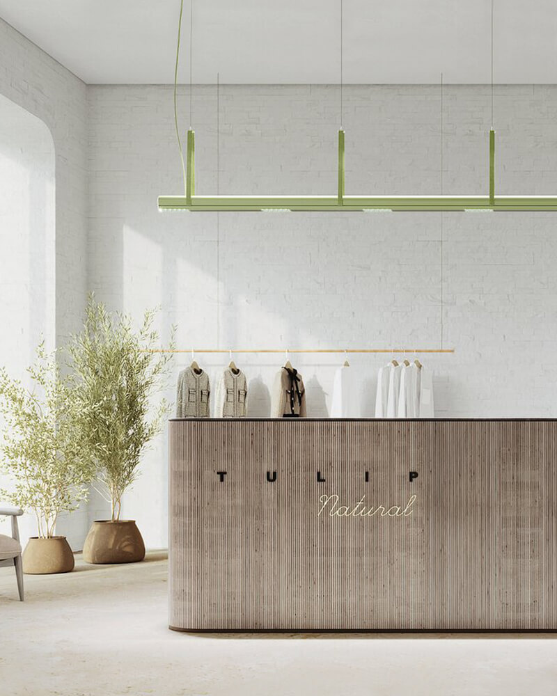 Sistema led Tulip de KLUS